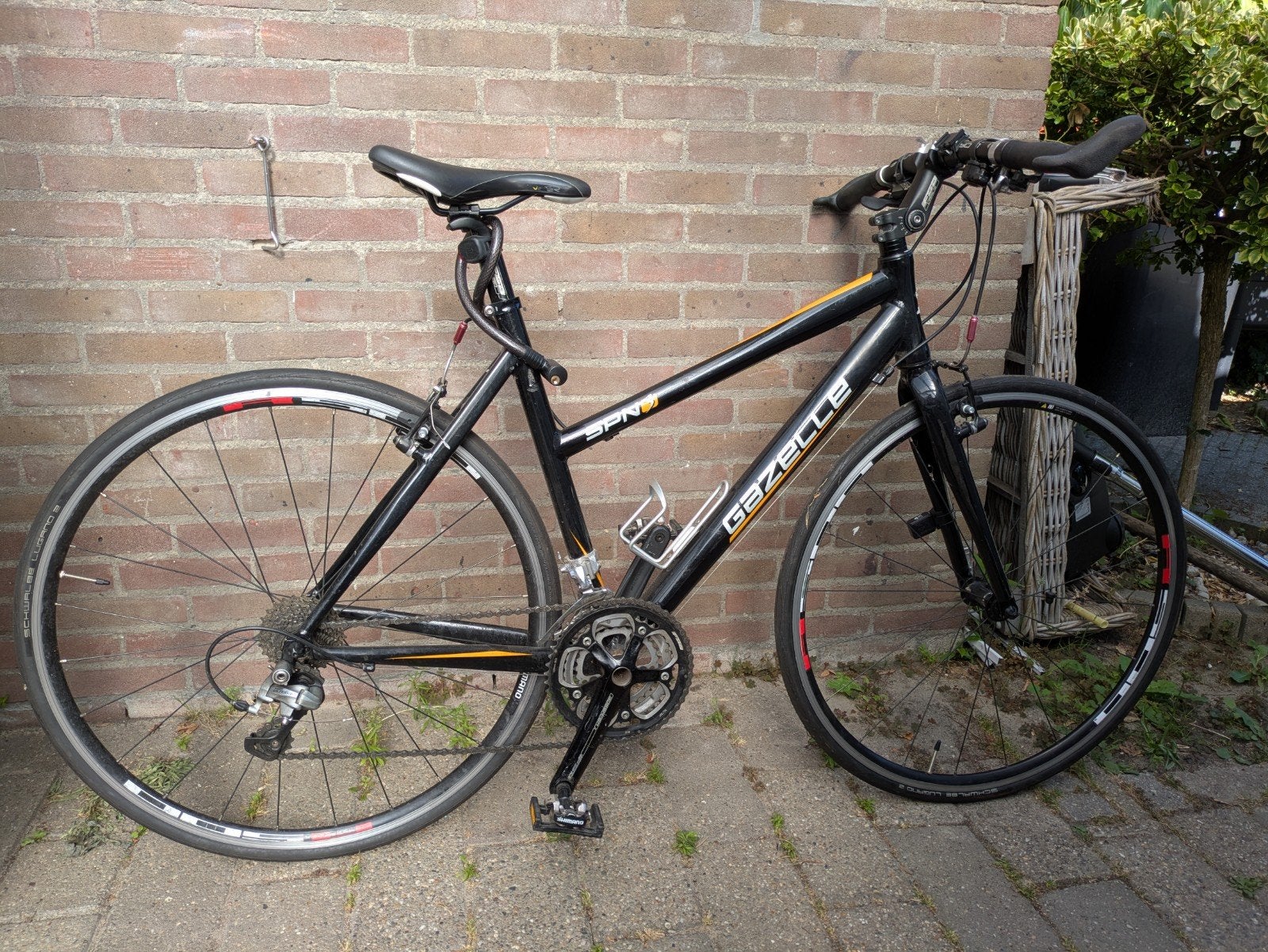 Gazelle SPN3 racefiets/fitnessbike, Fietsen en Brommers, Ophalen, 28 inch, Gebruikt, Velgrem