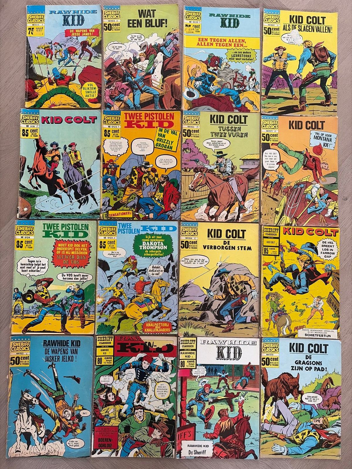 Sheriff Classics Stripboeken Jaren '70/'80 - Western Collect, Meerdere stripboeken, Ophalen of Verzenden, Gelezen