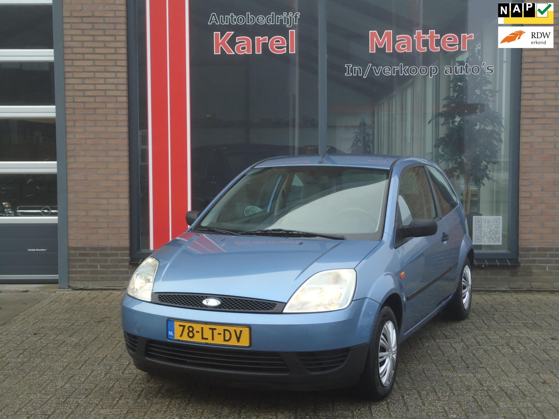 Ford Fiesta 1.25-16V Core *NETTE AUTO*, Voorwielaandrijving, Stof, 1242 cc, 4 cilinders