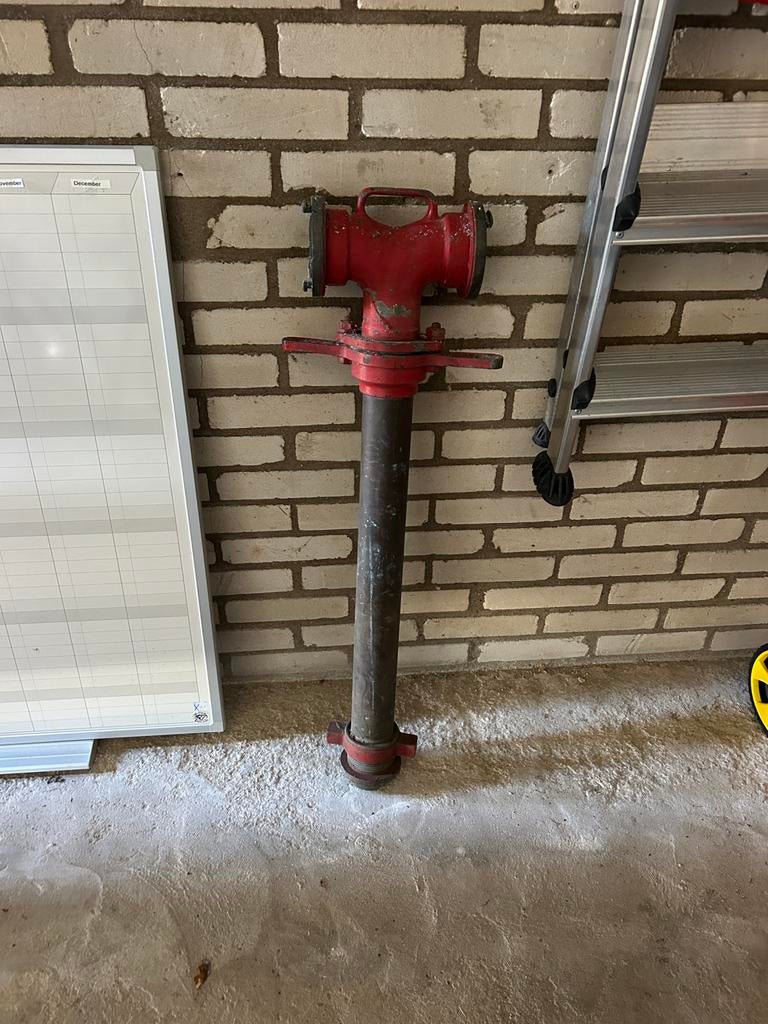 Standpijp voor brandweer, Ophalen, Gebruikt