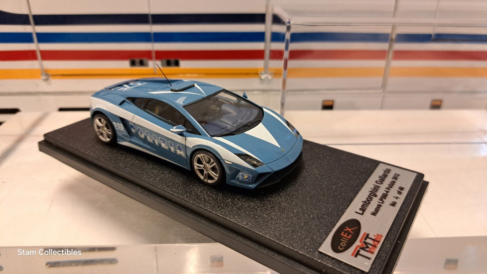 Collectors Exclusive TMT Models Lamborghini Gallardo Polizia, Hobby en Vrije tijd, Modelauto's | 1:43, Overige merken, Auto, Ophalen of Verzenden