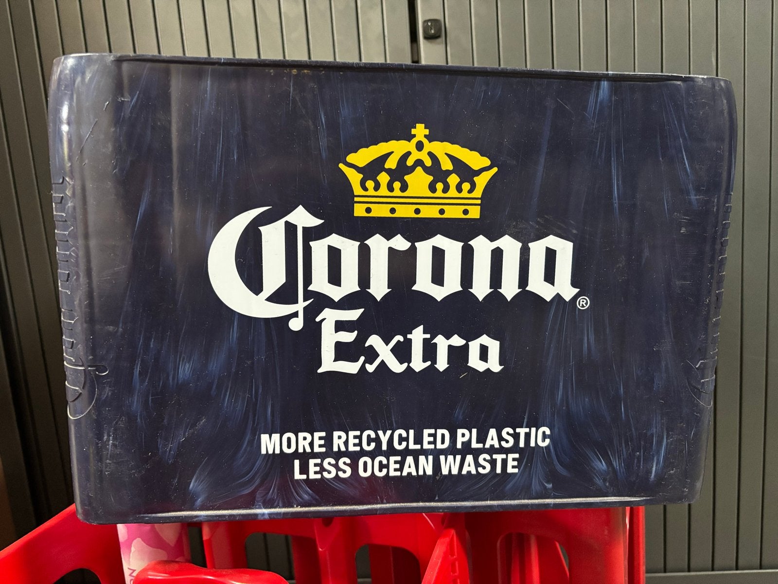 Corona Extra bierkrat, Ophalen of Verzenden, Gebruikt, Overige typen, Overige merken