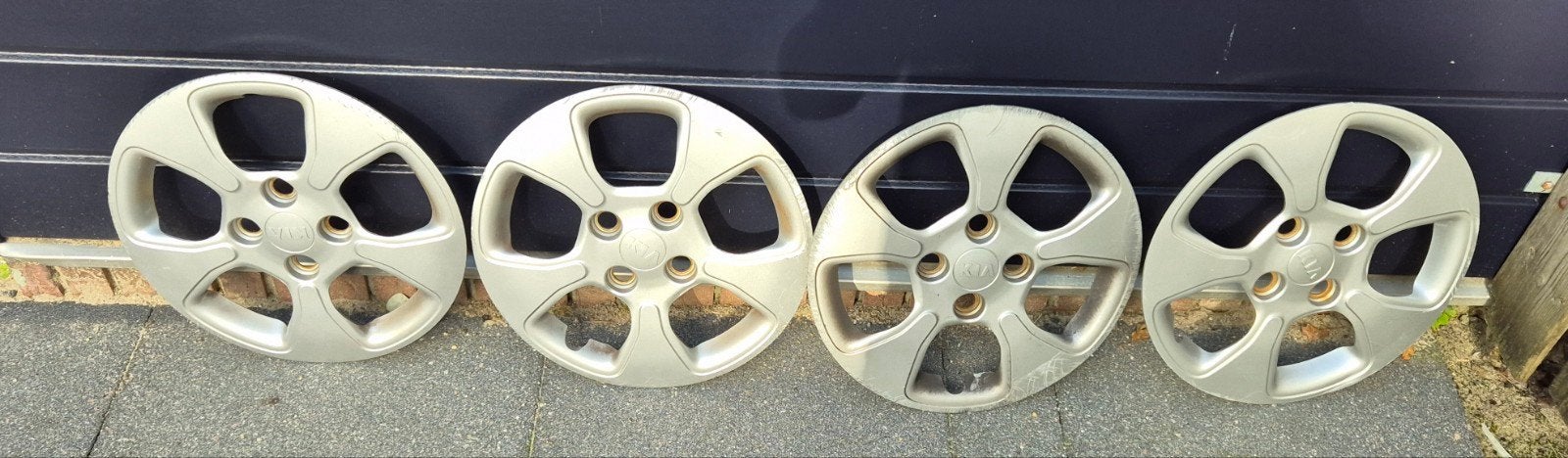 Wieldoppen Kia Picanto 14 inch, Ophalen of Verzenden, Gebruikt
