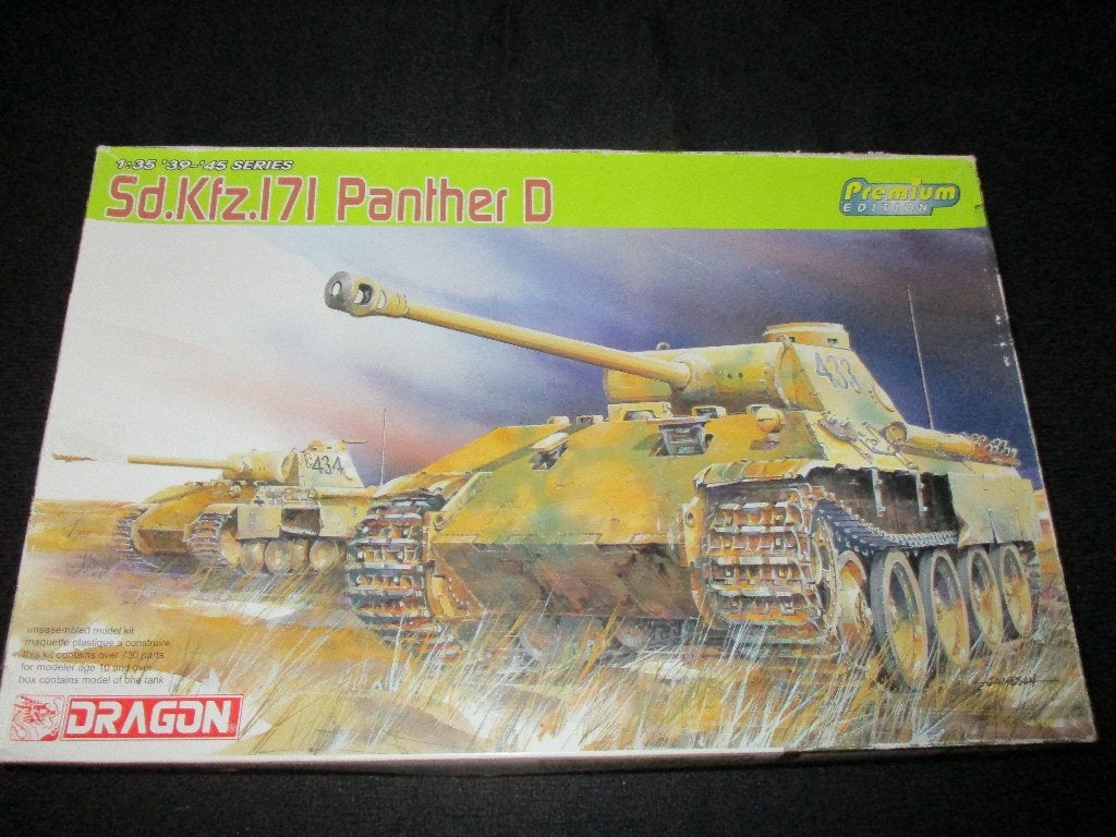 H-512,DRAGON 1-35,NO,6299,Sd.Kfz.171 Panther D mid,PREM,EDIT, Overige merken, 1:32 tot 1:50, Overige typen, Nieuw