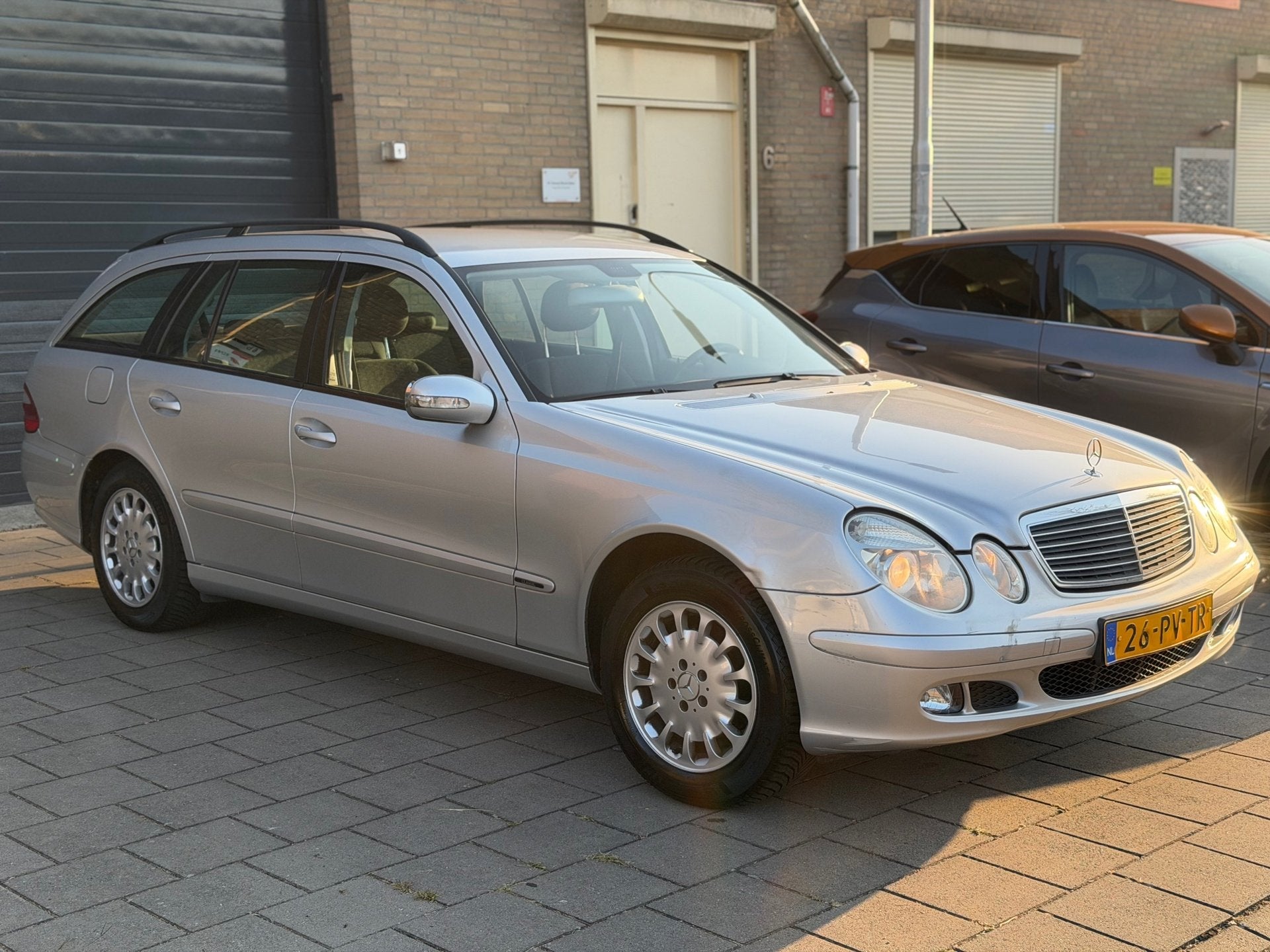 Mercedes-Benz E-klasse Combi 200 K. Classic Apk Airco, Auto's, Gebruikt, 4 cilinders, 163 pk, Handgeschakeld