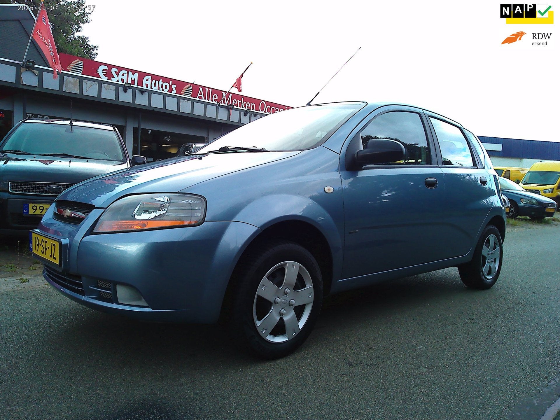 Chevrolet Kalos 1.2 Pure (2005 KM NAP, Auto's, Chevrolet, Voorwielaandrijving, 1150 cc, 4 cilinders, 965 kg