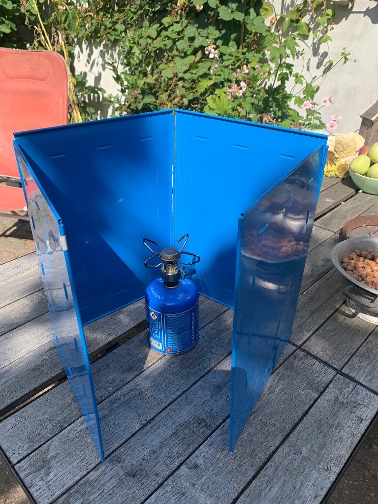 Camping Gaz vintage windscherm, Ophalen of Verzenden, Zo goed als nieuw
