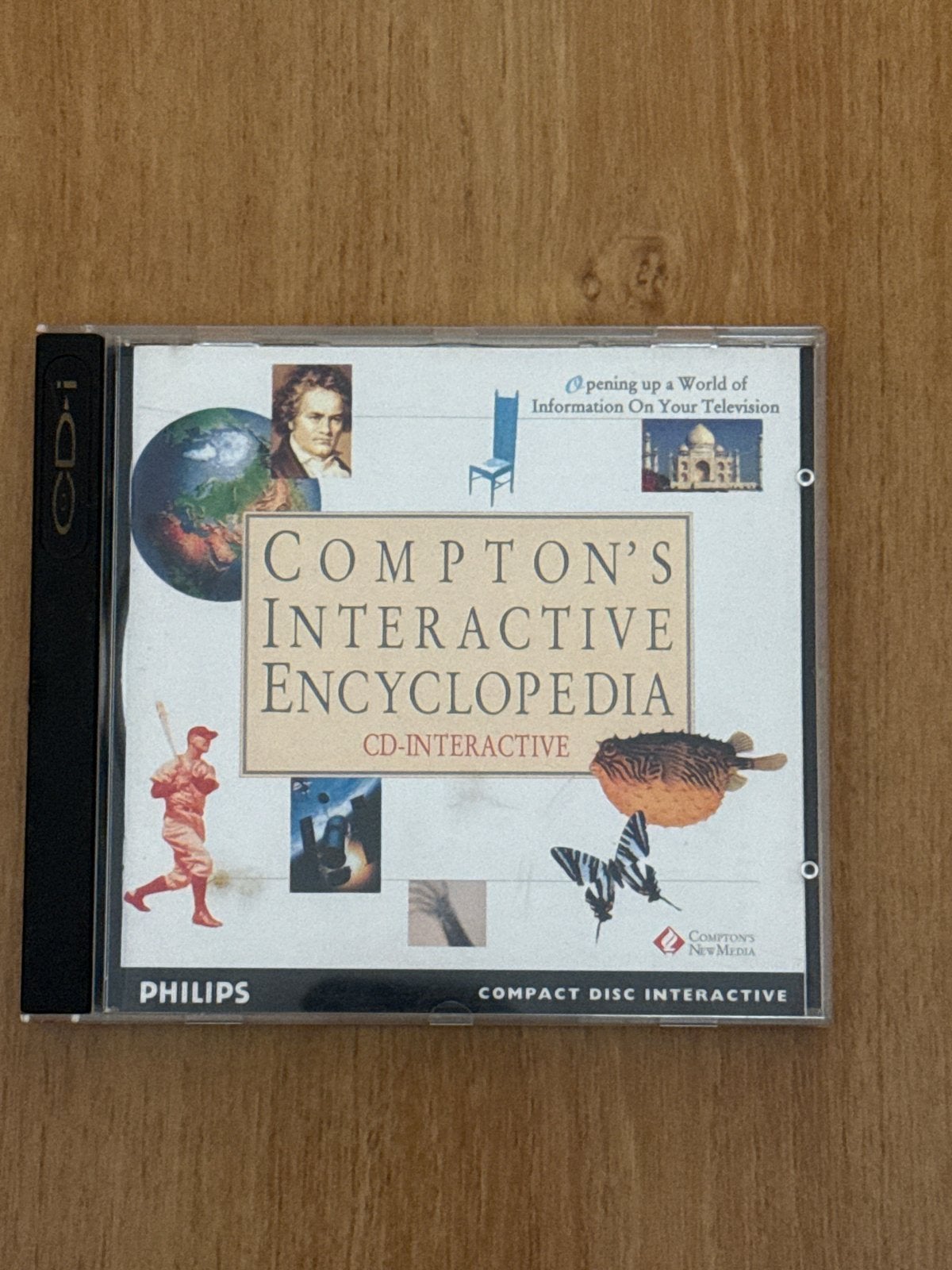 Compton's Interactive Encyclopedia CD-Interactive Philips, Ophalen of Verzenden, Zo goed als nieuw, Algemeen, Los deel
