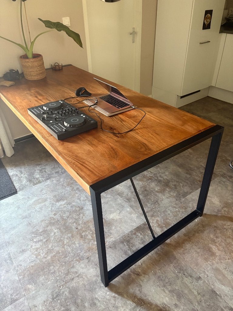Eettafel, Ophalen, 100 tot 150 cm, 200 cm of meer, Zo goed als nieuw