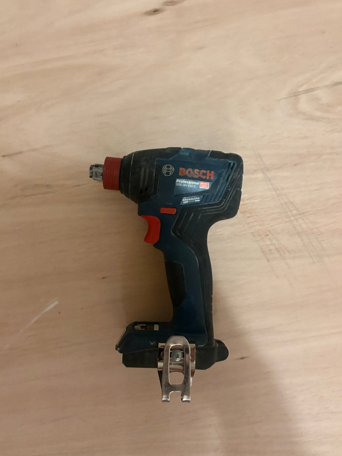 Bosch Professional GDX 18V-210 C Accu Slagmoersleutel, Variabele snelheid, Overige typen, Ophalen of Verzenden, Gebruikt