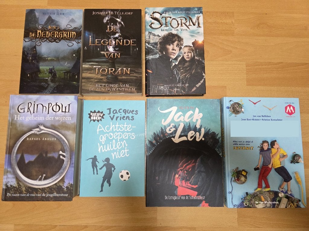 7 leesboeken voor de jeugd 8-12 jaar, Diverse auteurs, Ophalen of Verzenden, Zo goed als nieuw, Fictie