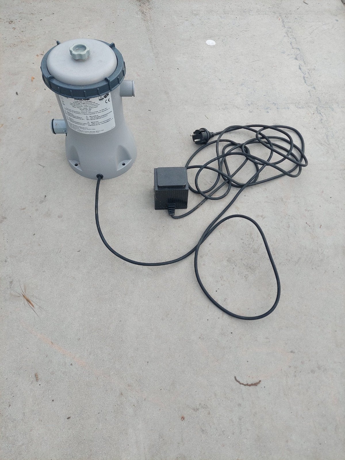 Bestway filterpomp model 58383 voor zwembaden, Ophalen, Gebruikt, Zwembadpomp