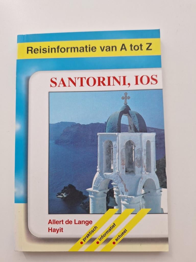 Reisgids Santorini, Ios - Praktisch, Informatief, Actueel, Europa, Ophalen of Verzenden, Reisgids of -boek, Allert de Lange Hayit
