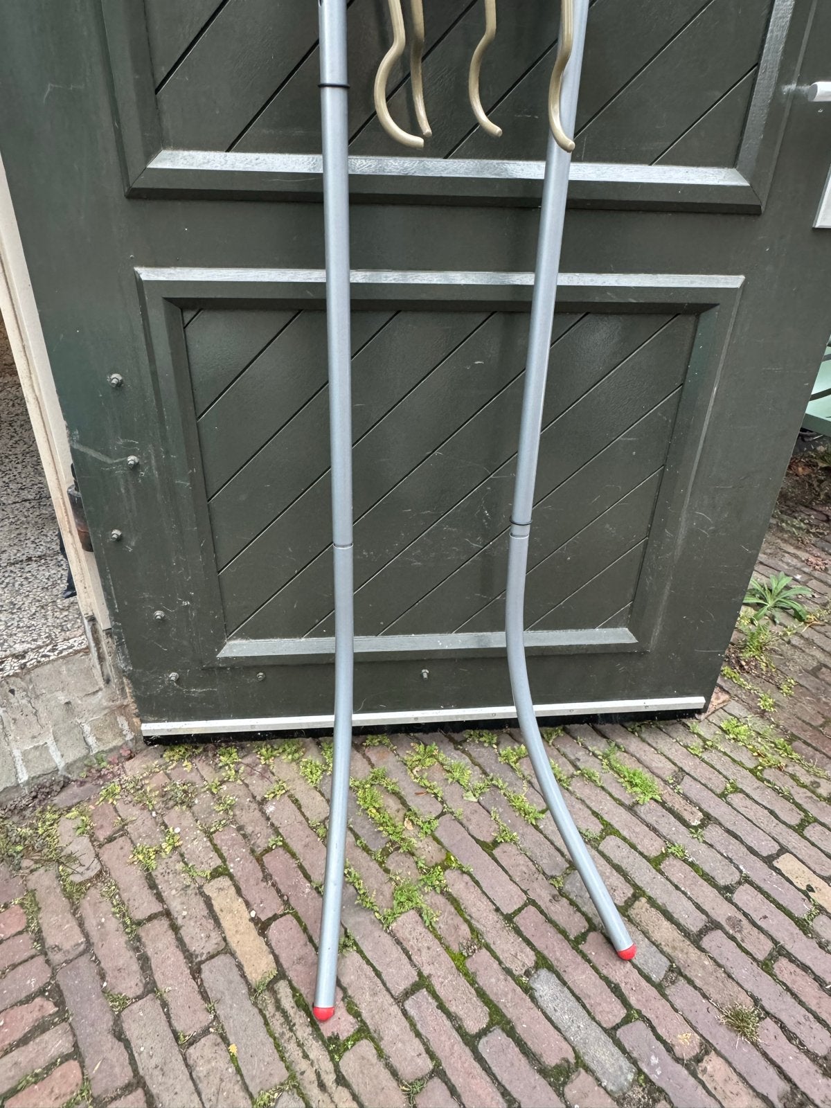 Fietsendrager standaard voor 2 fietsen - muurbevestiging, Ophalen of Verzenden, Gebruikt