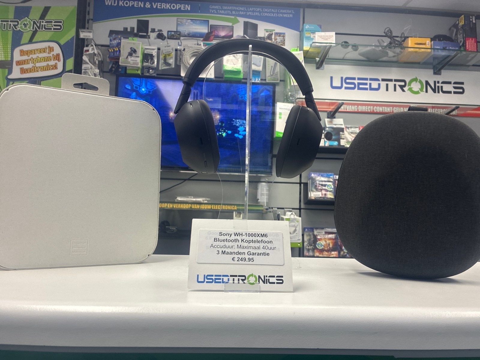 Sony WH-1000XM6 Bluetooth Koptelefoon - Zwart