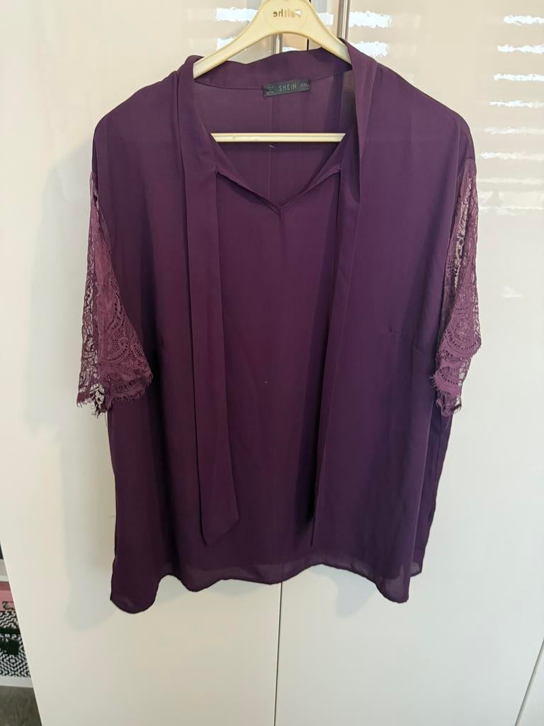 Blouse paars 4xl, Ophalen of Verzenden, Gedragen, Paars, Blouse of Tuniek