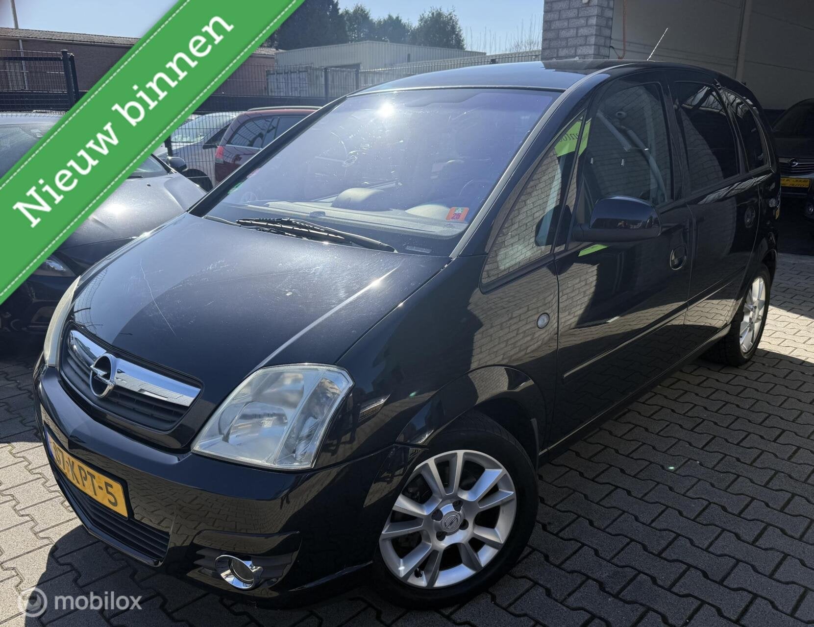 Opel Meriva 1.8-16V Cosmo / Automaat / BJ 2010 / 158.000KM!, 125 pk, 4 cilinders, 1796 cc, Zwart