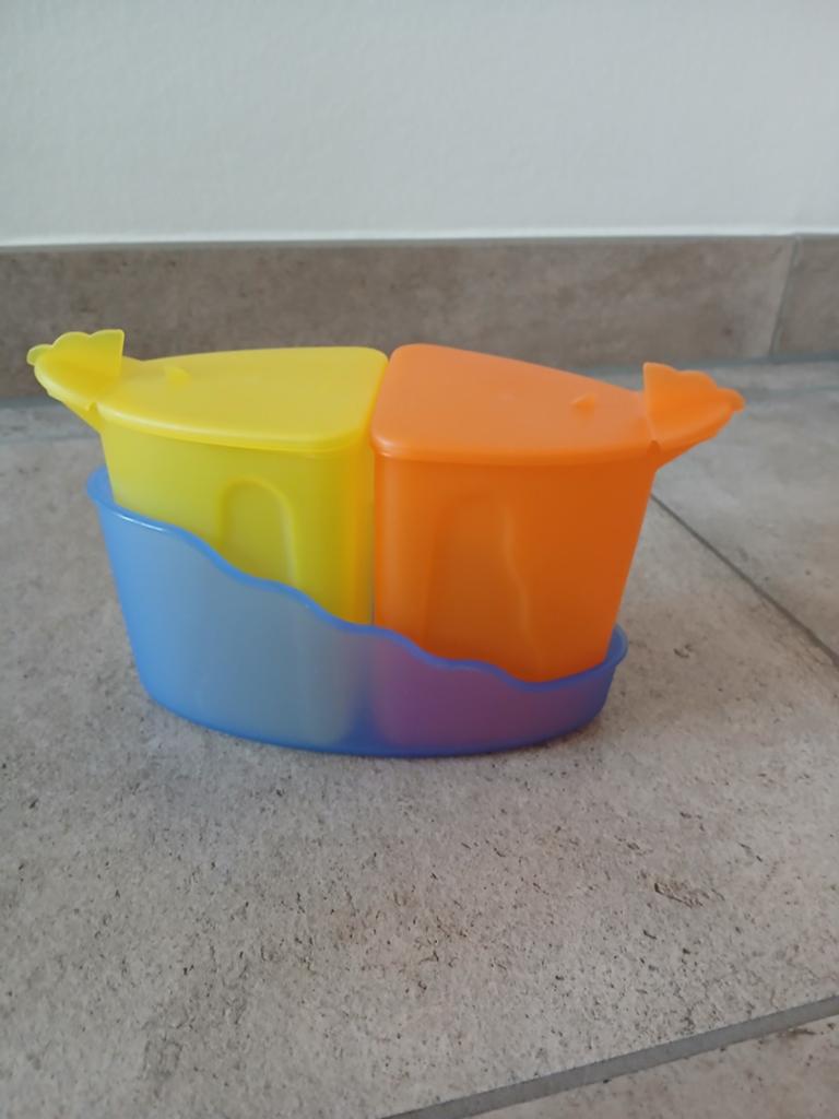Tupperware trendy roomstelletje, roomset, tafel strooiset, Huis en Inrichting, Keuken | Tupperware, Ophalen of Verzenden, Zo goed als nieuw