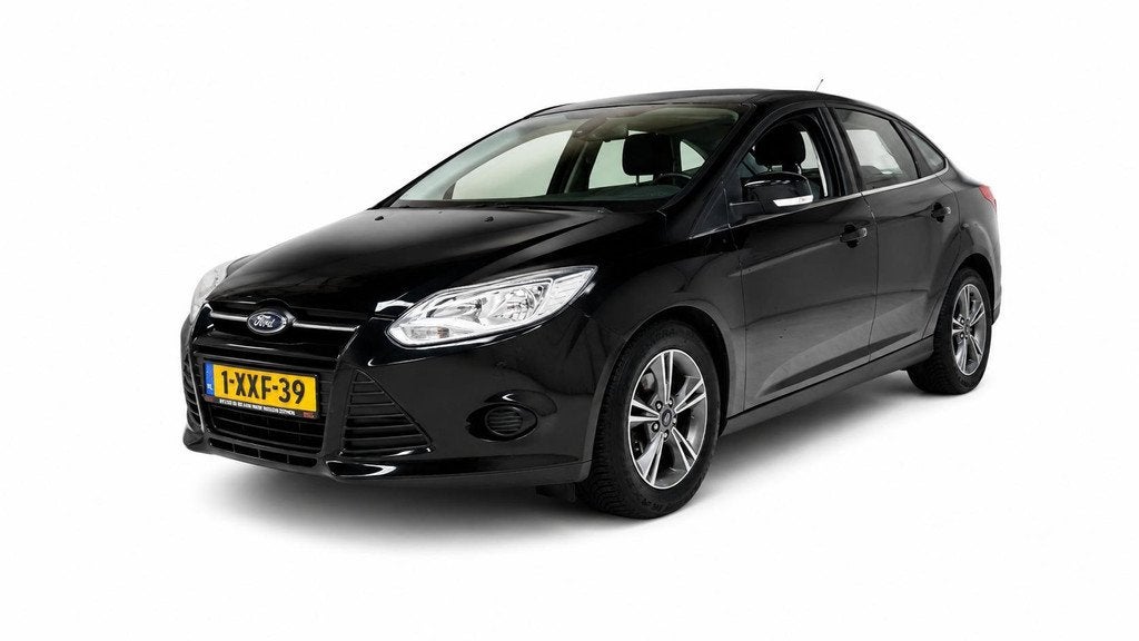 Ford Focus 1.0 EcoBoost Edition Navi, LMV, Bluetooth, NAP, Euro 5, Gebruikt, 635 kg, Zwart