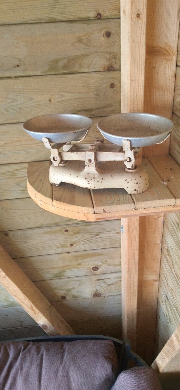 Antieke Brocante Weegschaal - Decoratief Item, Ophalen