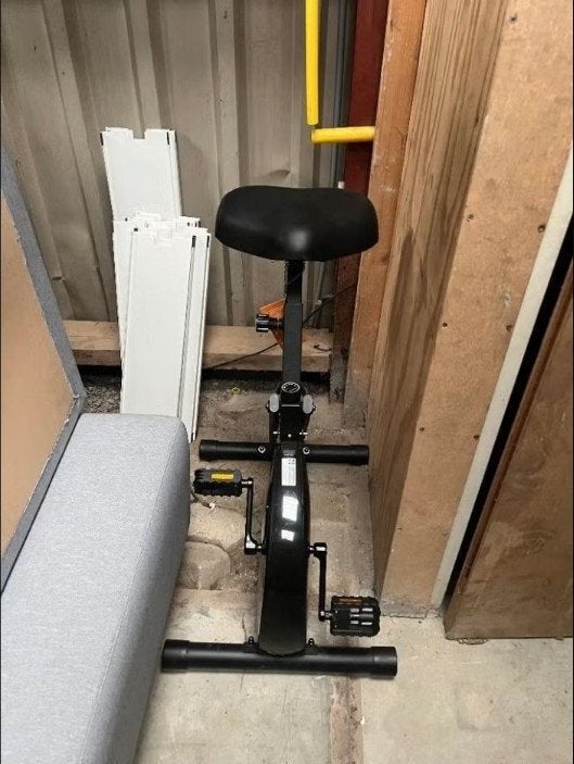 Compacte bureaufiets met instelbare weerstand, Ophalen, Zo goed als nieuw