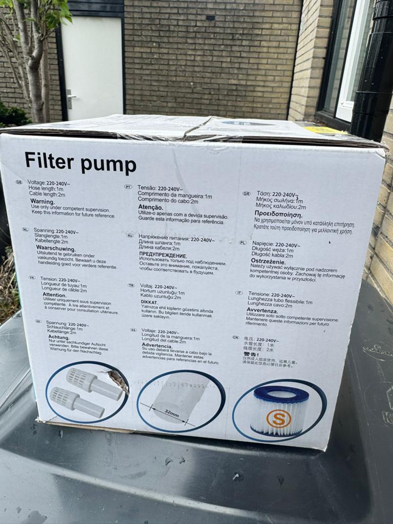Filterpomp, Ophalen of Verzenden, Nieuw, Luchtreiniger
