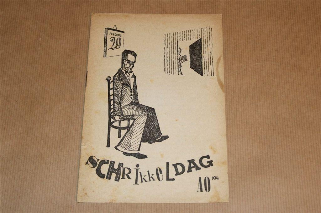 Vintage Boekje over de Schrikkeldag [1948], Ophalen of Verzenden, Gelezen
