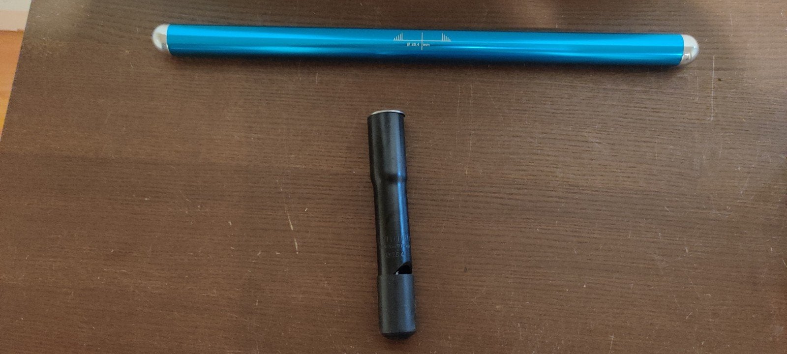 nieuw: BLB stuur 25.4 en stuurpen adapter quil naar ahead., Ophalen of Verzenden, Stuur