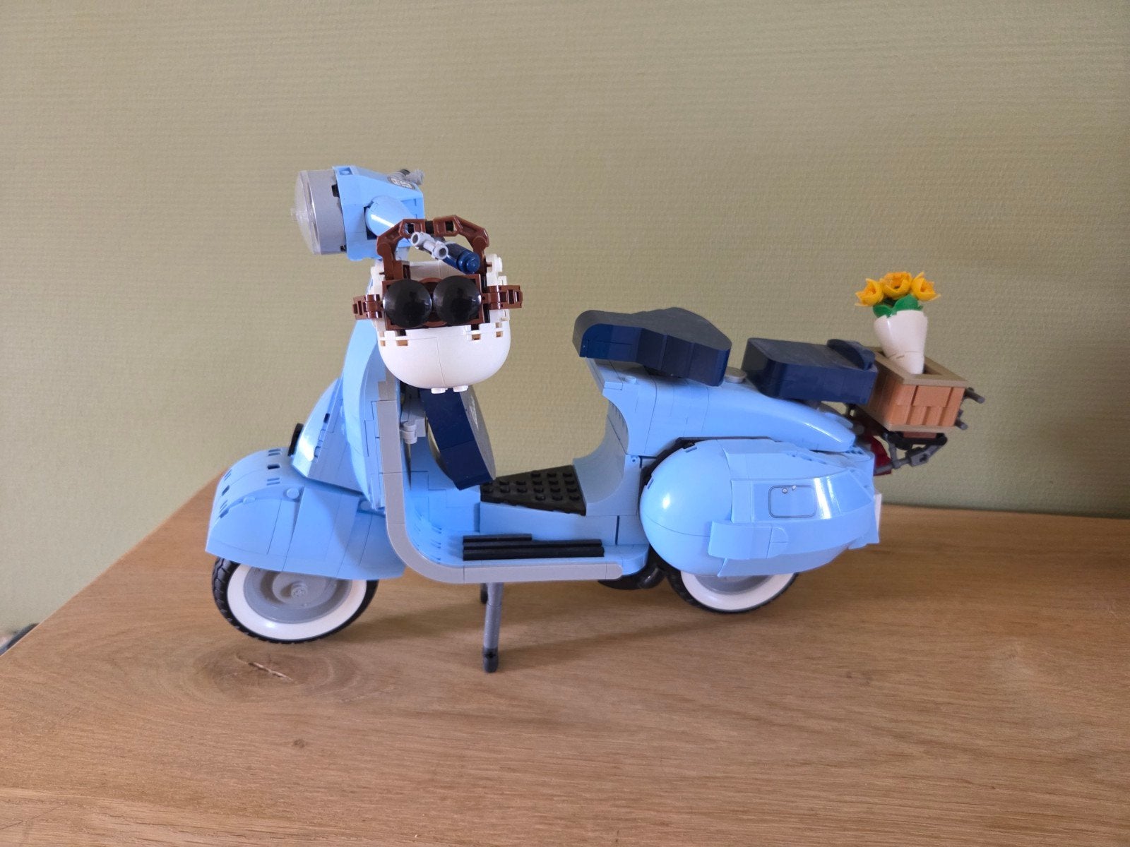 LEGO 10298 Vespa Scooter - Compleet en Netjes, Ophalen of Verzenden, Gebruikt