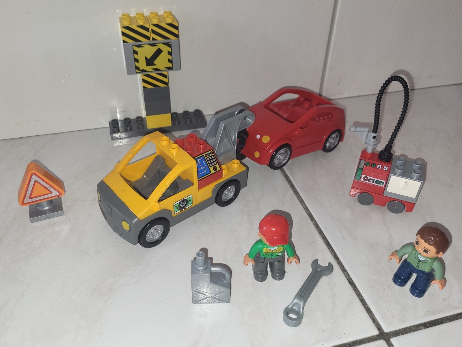Duplo pech langs de weg sleepwagen, Kinderen en Baby's, Gebruikt, Ophalen of Verzenden, Duplo, Duplo