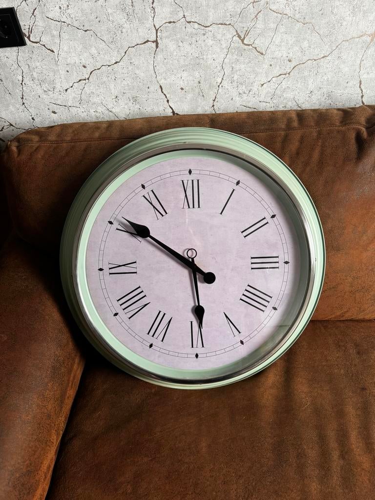 Grote klok ikea 60cm, Ophalen, Zo goed als nieuw, Wandklok