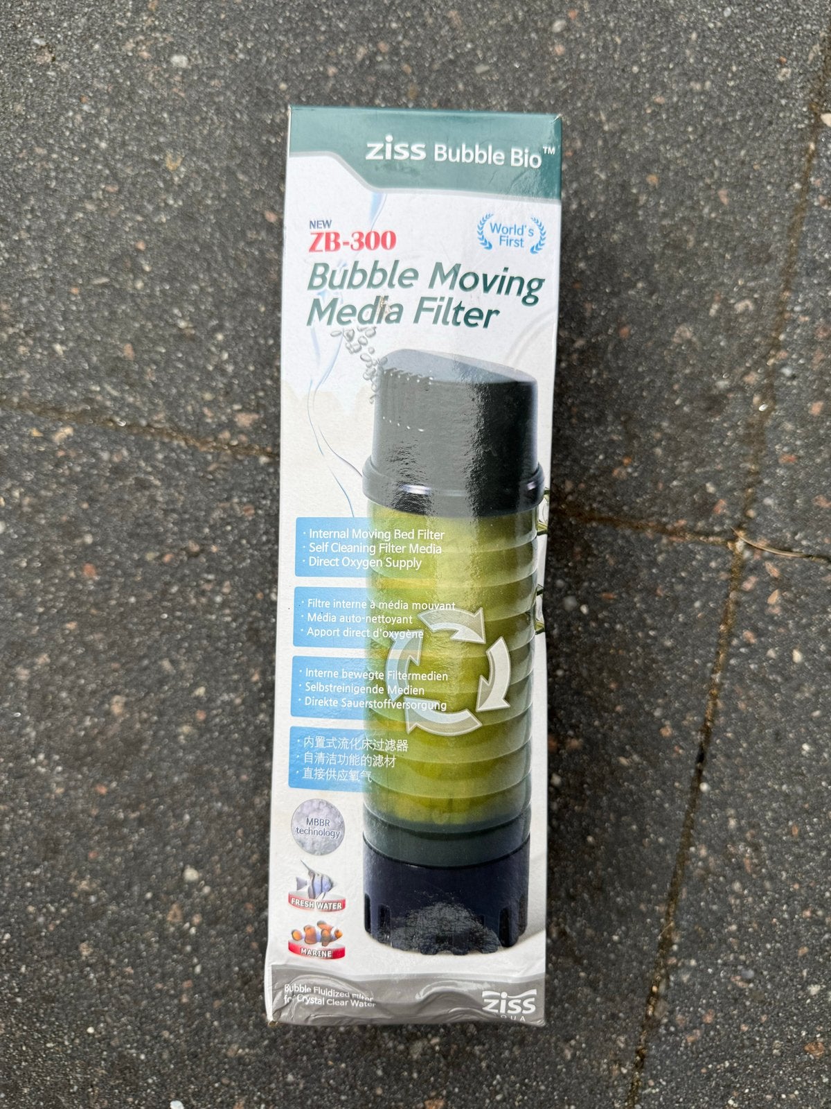 Ziss zb-300 moving media filter, Dieren en Toebehoren, Ophalen of Verzenden, Zo goed als nieuw, Filter, Overige merken