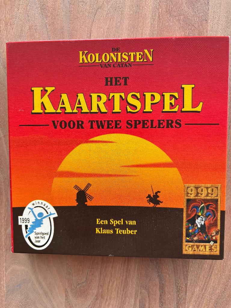 Kaartspel: de kolonisten van Catan; voor 2 spelers, Hobby en Vrije tijd, Gezelschapsspellen | Kaartspellen, Een of twee spelers