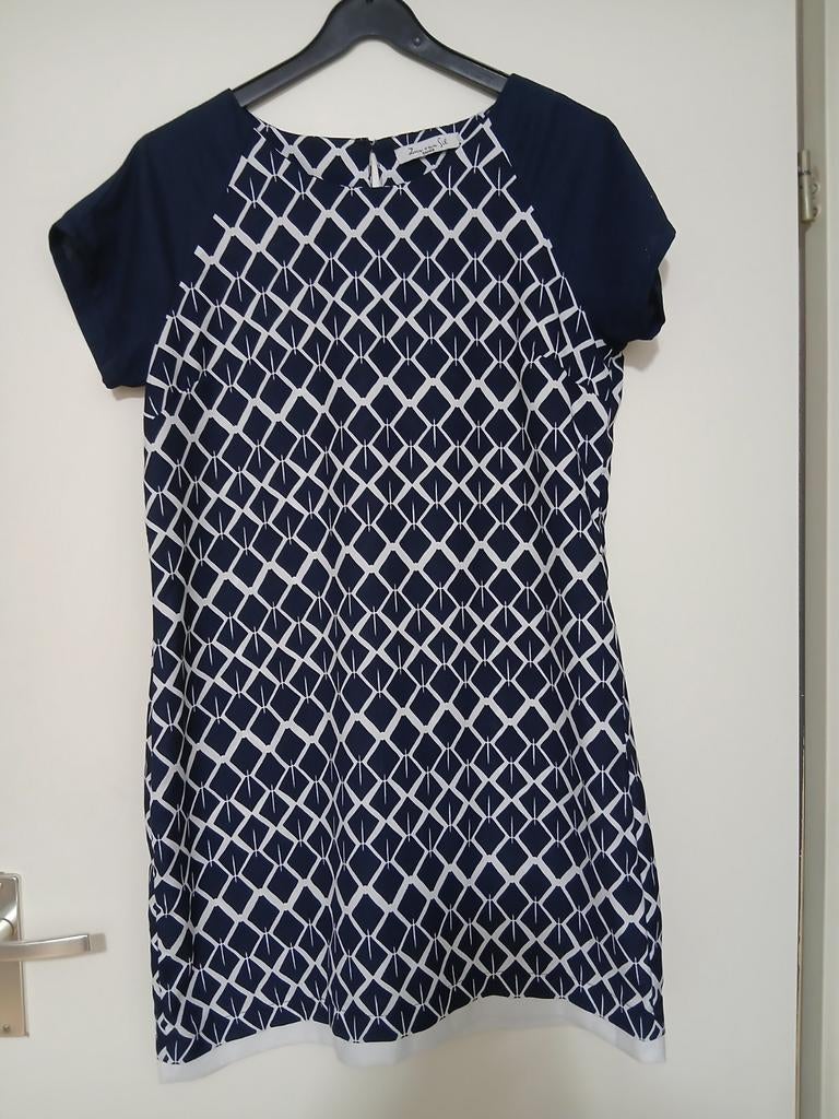Mooi Dames Zomer Tuniek Maat M, Maat 38/40 (M), Blauw, Ophalen of Verzenden, Zo goed als nieuw