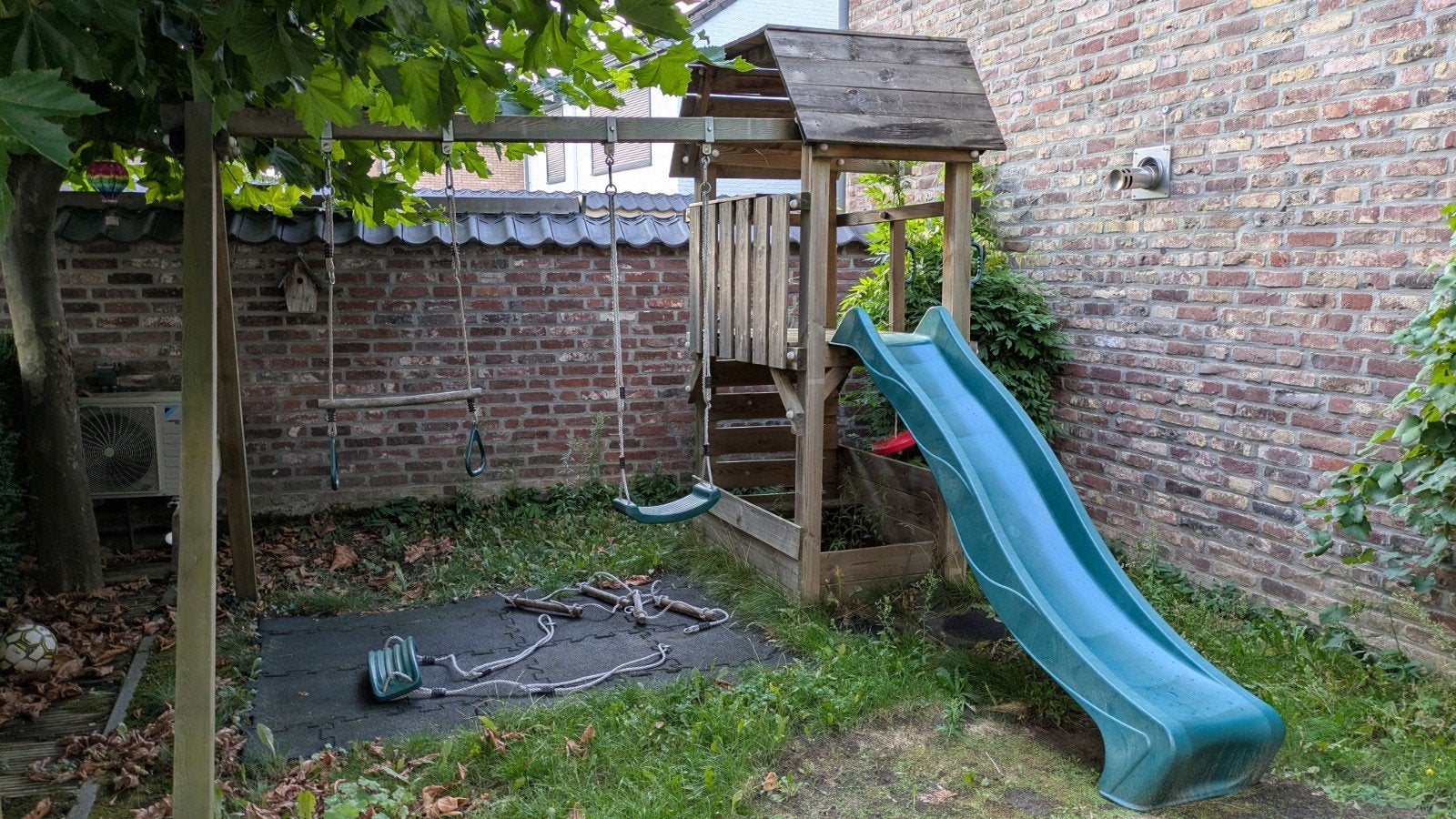 speeltoestel met schommel en glijbaan, Kinderen en Baby's, Ophalen, Gebruikt, Schommel