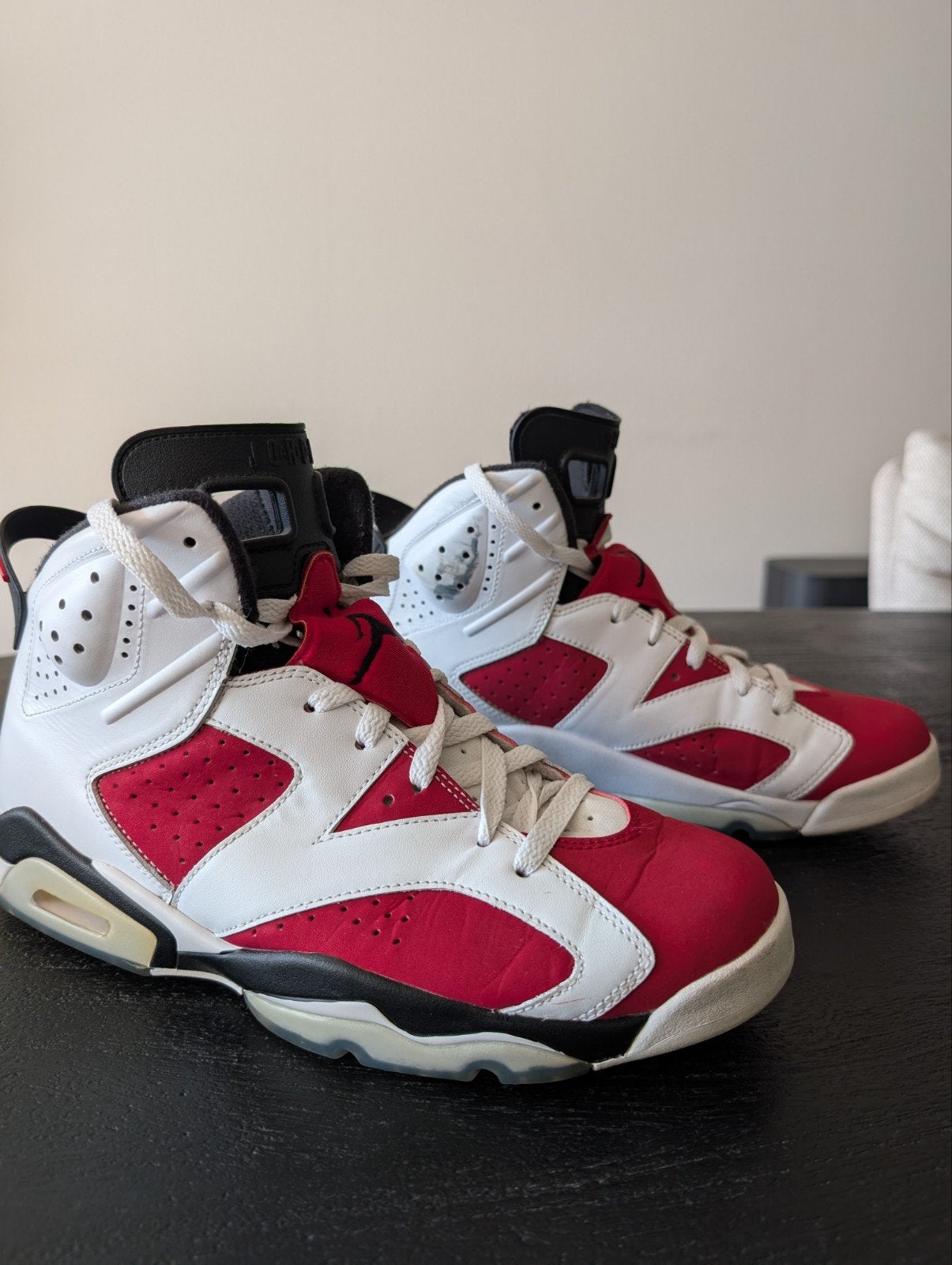 Air Jordan 6 Retro 'Carmine' 2014 44.5, Kleding | Heren, Schoenen, Ophalen of Verzenden, Gedragen