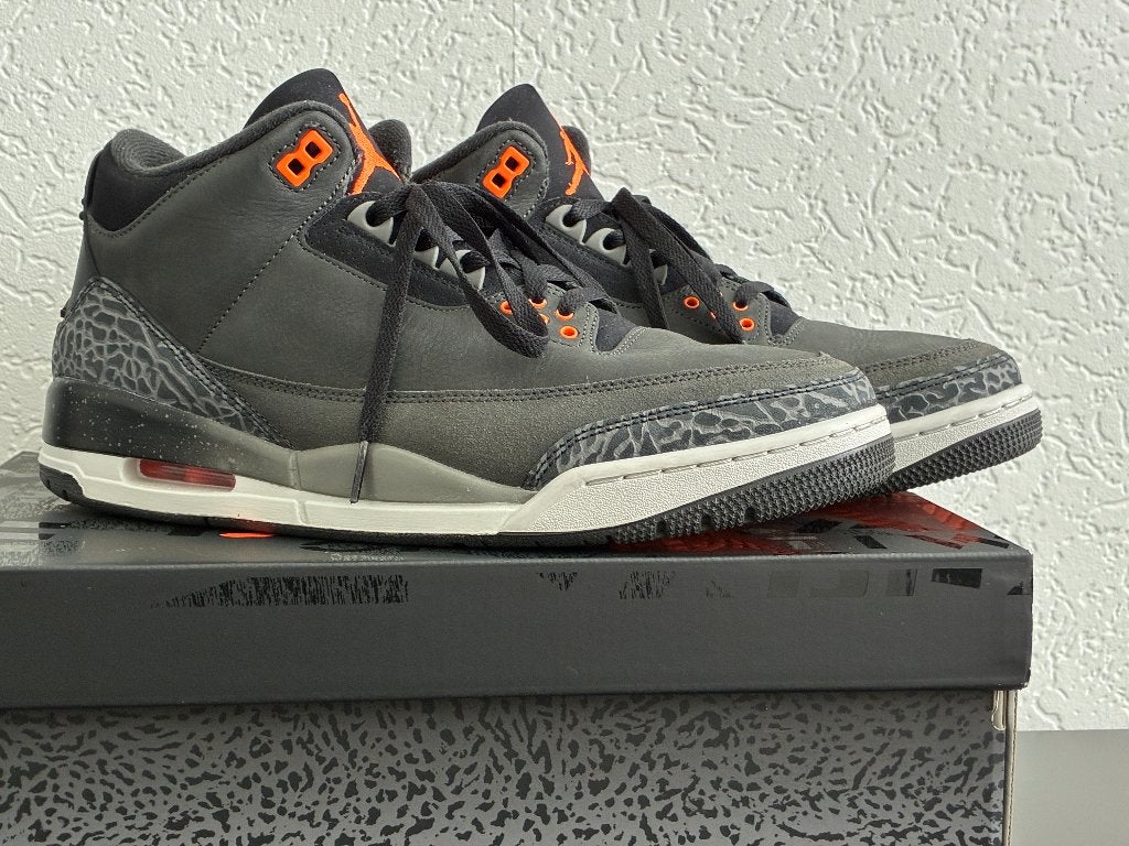 Nike Air Jordan 3 Retro Night Stadium Total Orange [45,5], Kleding | Heren, Schoenen, Overige kleuren, Sportschoenen, Air Jordan
