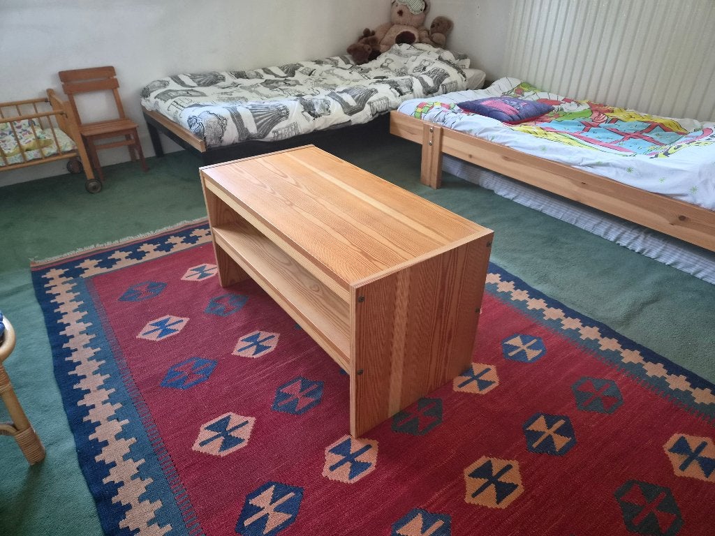 tafeltje, Rond, Zo goed als nieuw, 75 cm of meer, Hout