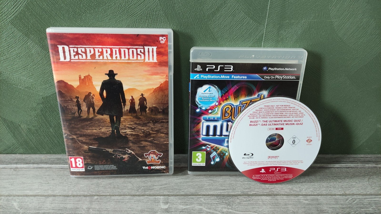 Buzz the ultimate music quiz promo disc edition ps3 en despe, 3 spelers of meer, Ophalen of Verzenden, Zo goed als nieuw, Vanaf 3 jaar