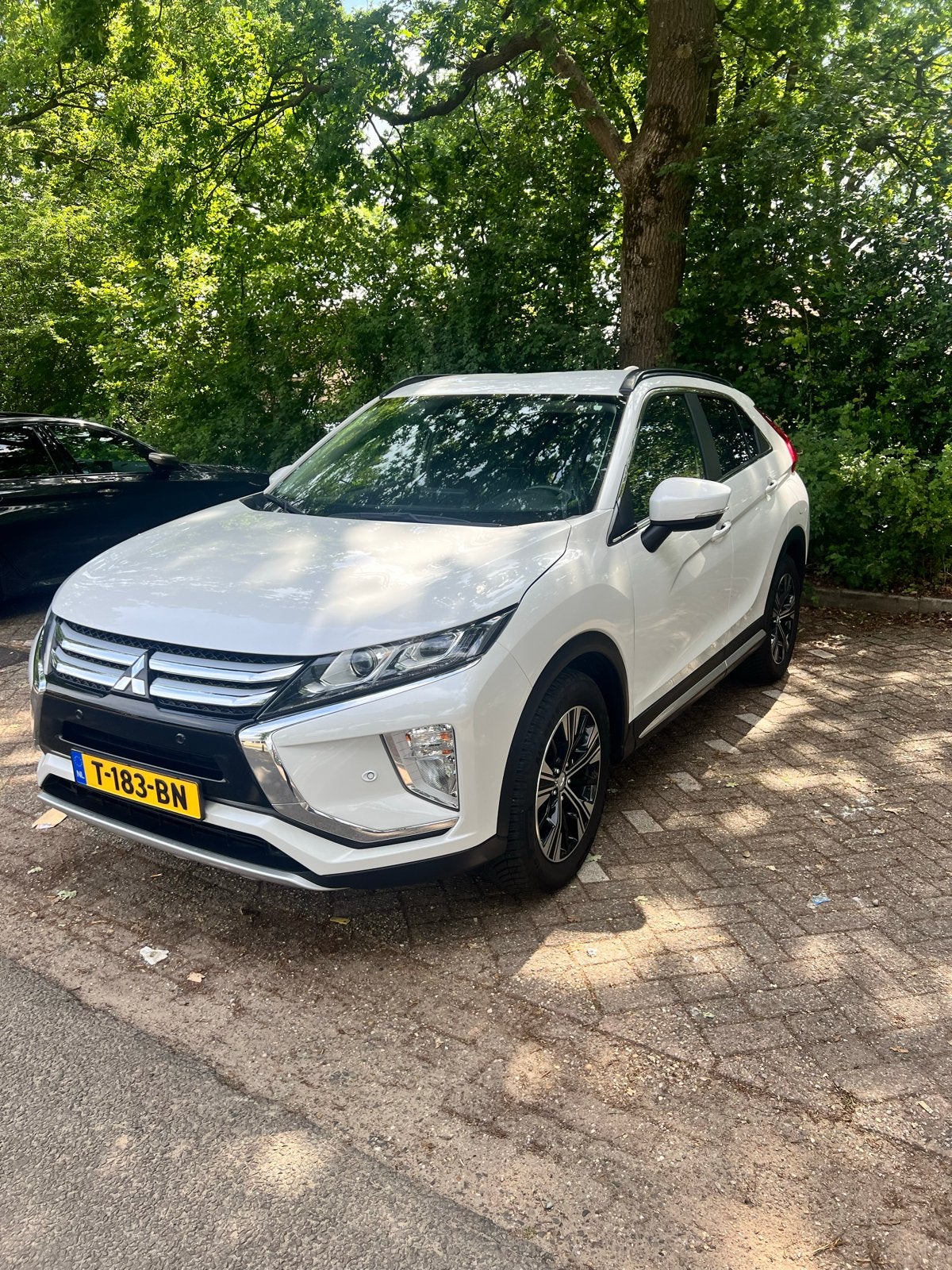 Mitsubishi Eclipse Cross 1.5 Di-t 163pk 2WD CVT 2018 Wit, Auto's, Mitsubishi, 15 km/l, Eclipse Cross, 4 cilinders, 1435 kg