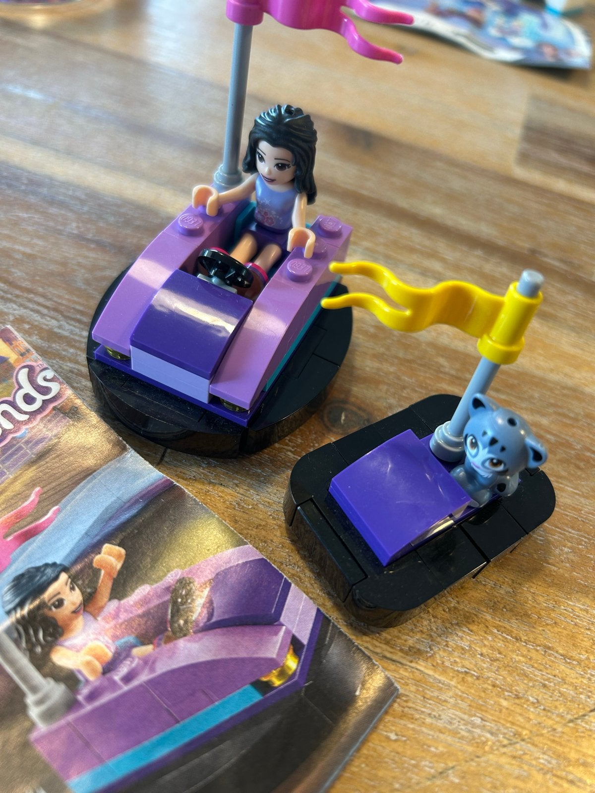 Lego Friends 30409 Emma's Botsauto - Compleet met boekje, Lego, Friends, Ophalen of Verzenden, Zo goed als nieuw