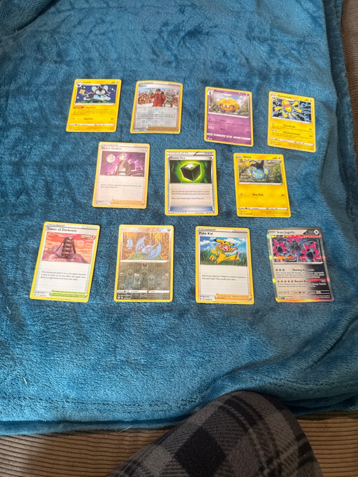 Pokémon Kaarten Collectie - Diverse Zeldzame en Glanzende Ka, Ophalen, Gebruikt, Meerdere kaarten, Foil