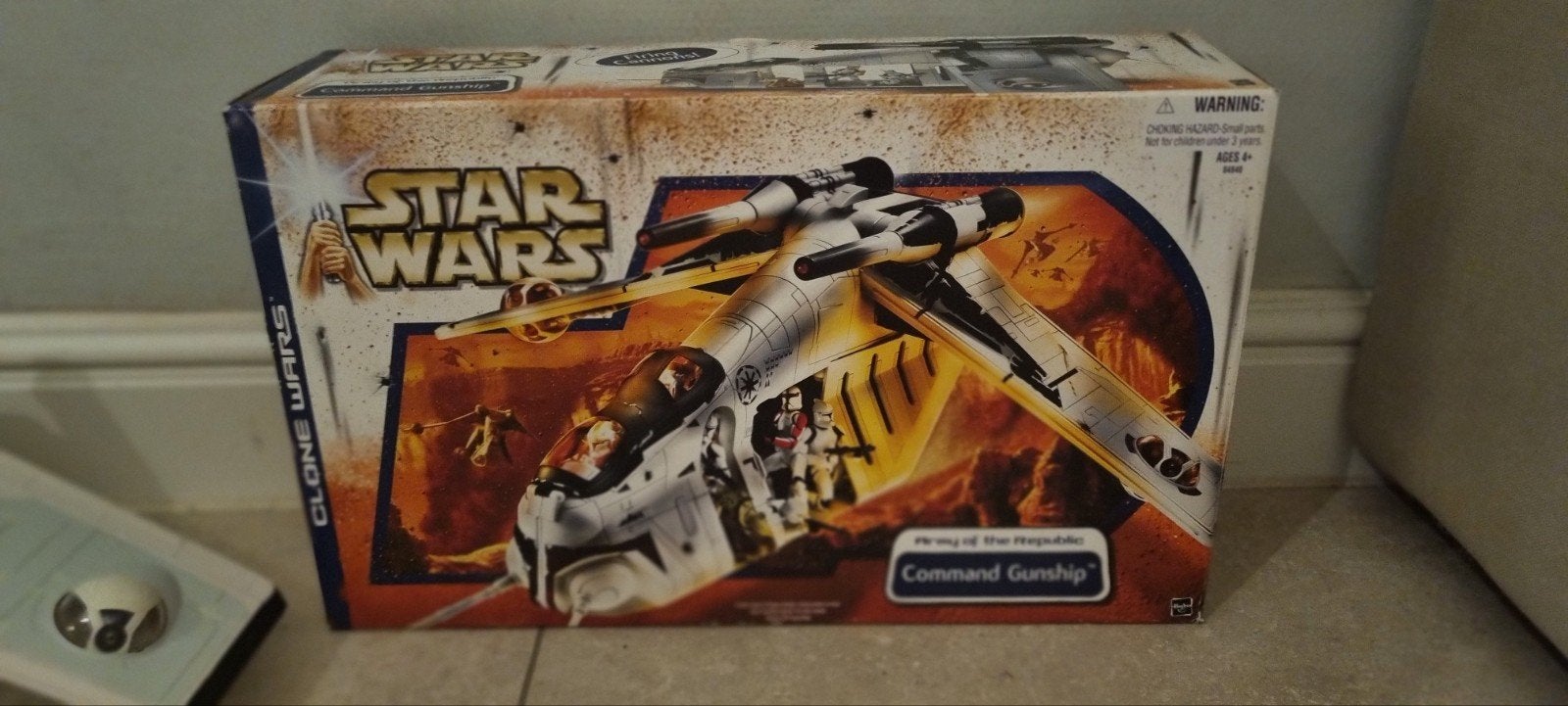 Star Wars Clone Wars Command Gunship met doos, Verzamelen, Ophalen of Verzenden, Zo goed als nieuw