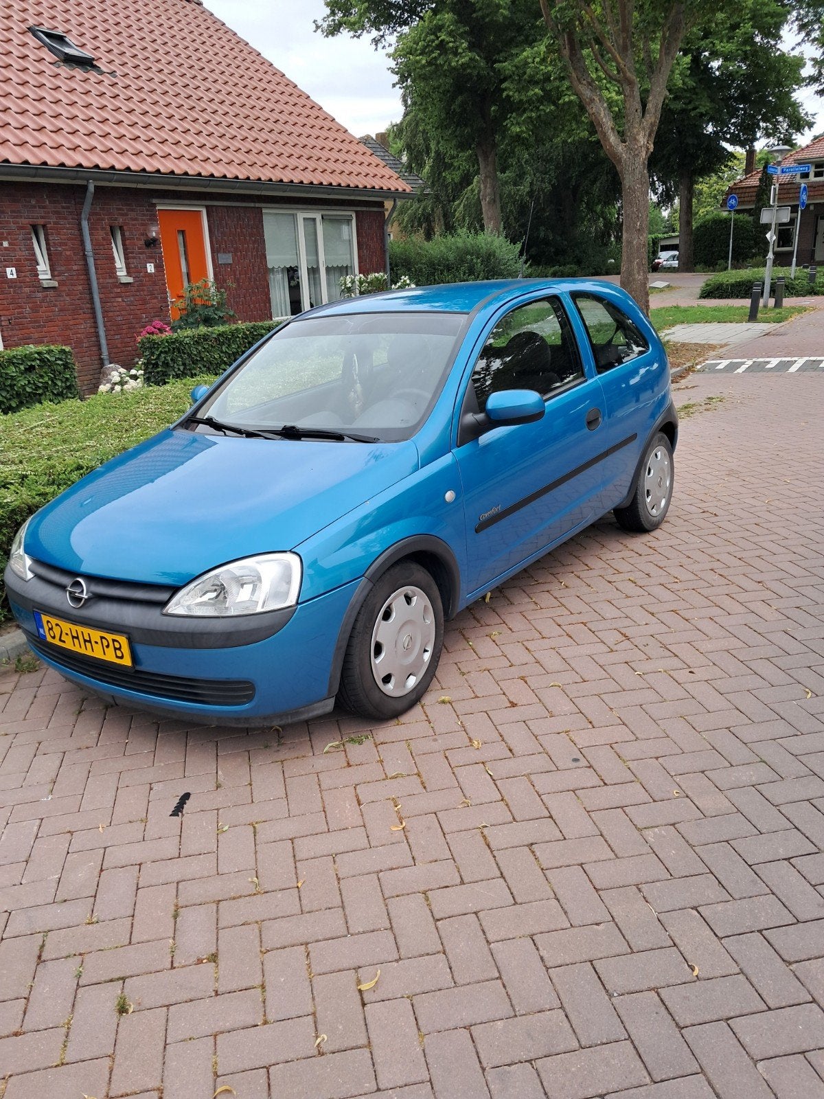 Opel Corsa 1.2 16V 3D 2001 Blauw, Auto's, Opel, Particulier, Corsa, Benzine, C, Hatchback, Handgeschakeld, Origineel Nederlands