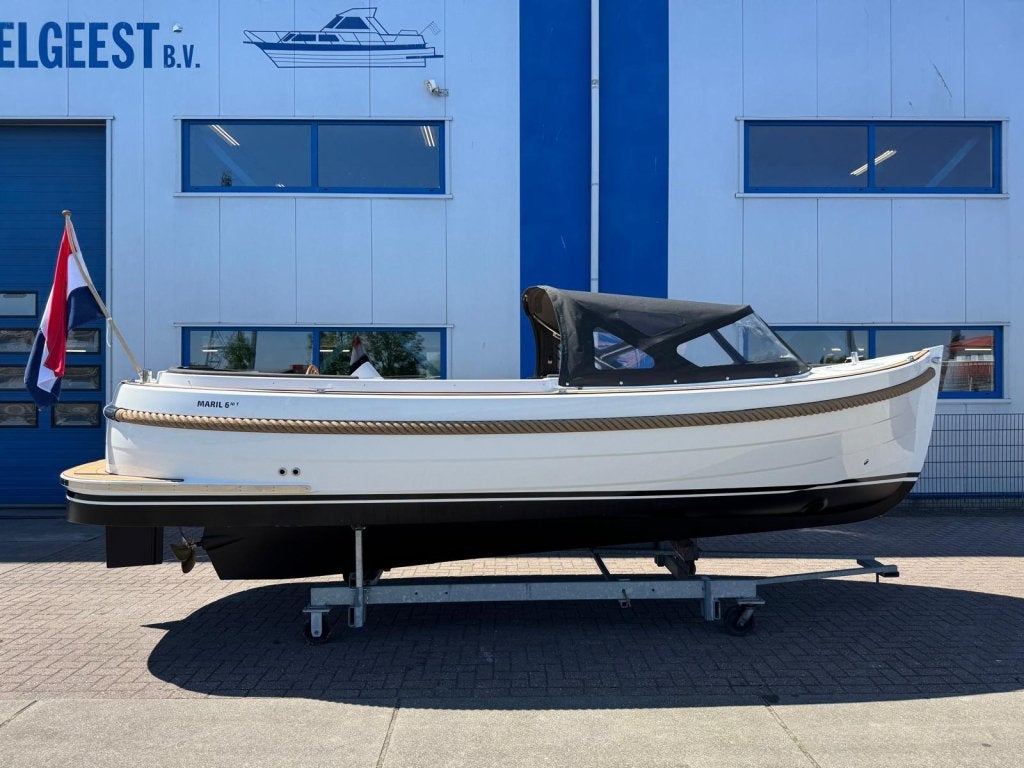 Maril 6Nxt met Vetus 42 pk, Watersport en Boten, Sloepen, Nieuw, Overige typen, Maril, Anker, Boegschroef, Buiskap, Elektrische start