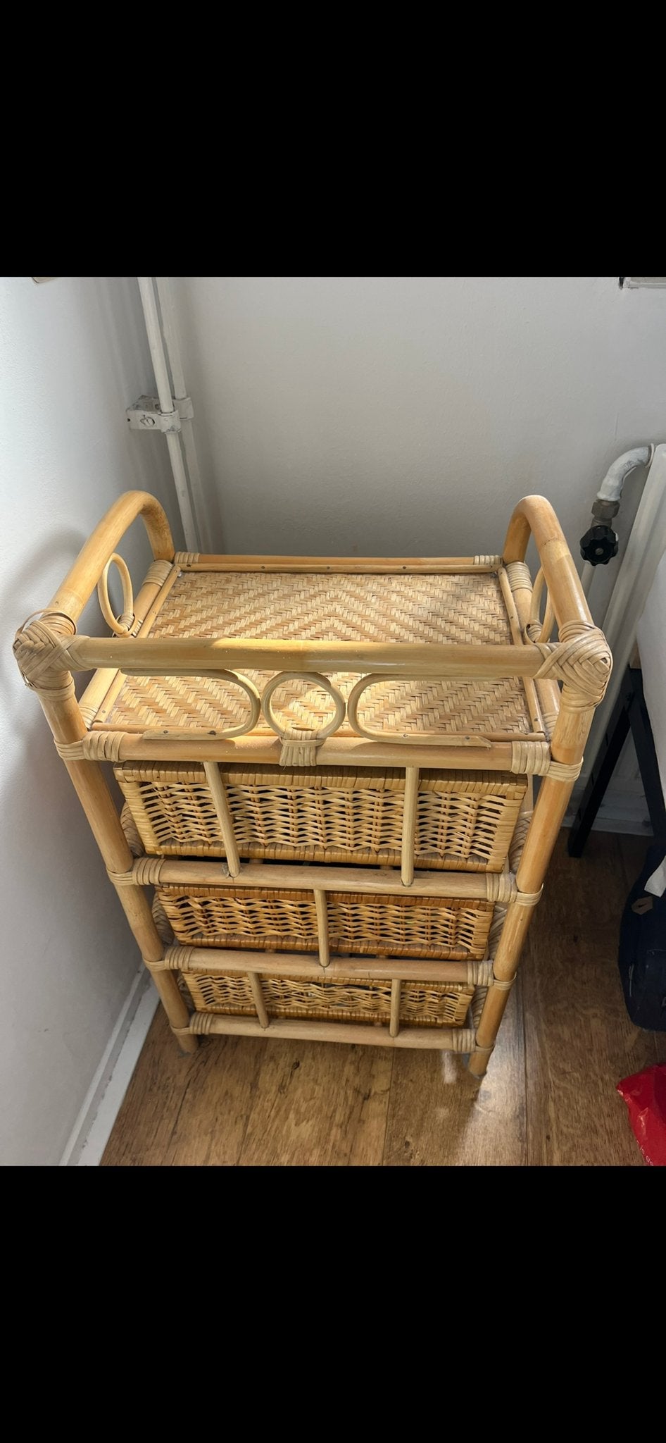 Rotan ladekast met 3 lades, Ophalen of Verzenden