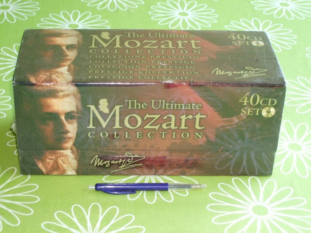Nieuw in seal: Mozart 40 CD box - The ultimate collection, Mozart, Overige typen, Ophalen of Verzenden, Zo goed als nieuw