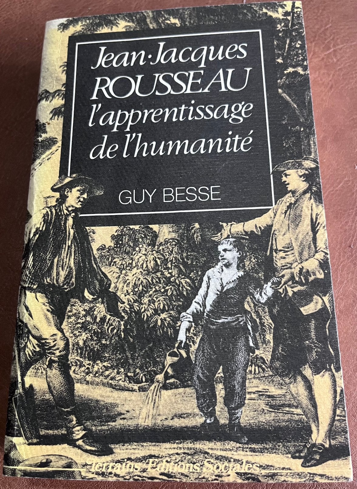 Boek - Jean-Jacques Rousseau, l’apprentissage de l’humanité, Ophalen of Verzenden, Gelezen