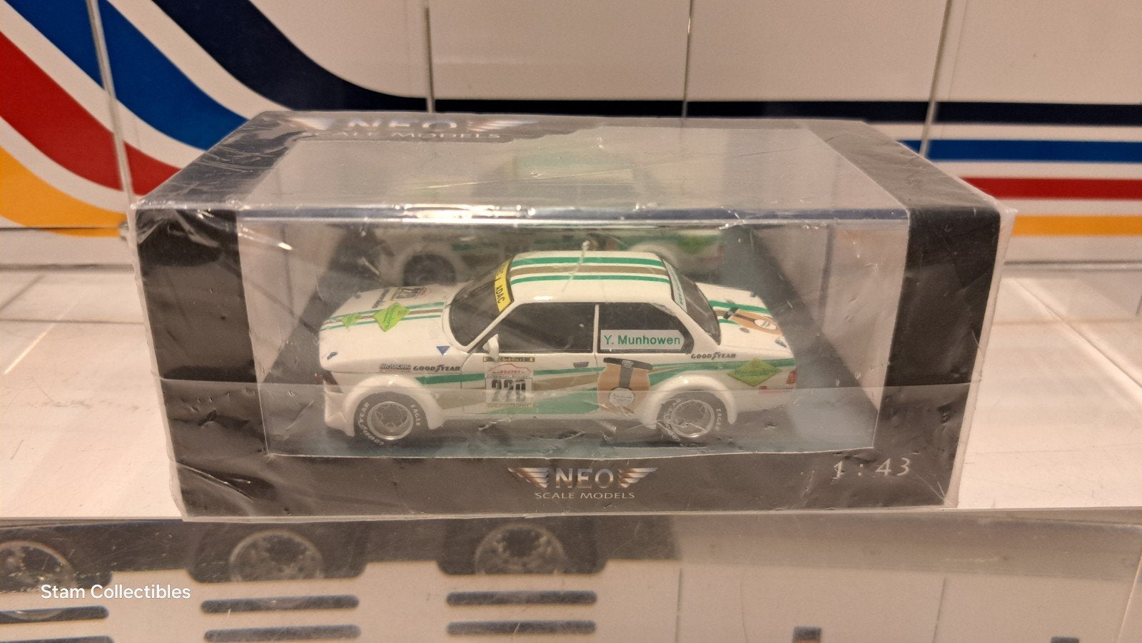 Neo Scale Models BMW E21 323i Groep 2 ADAC Youngtimer Trophy, Overige merken, Auto, Nieuw, Ophalen of Verzenden