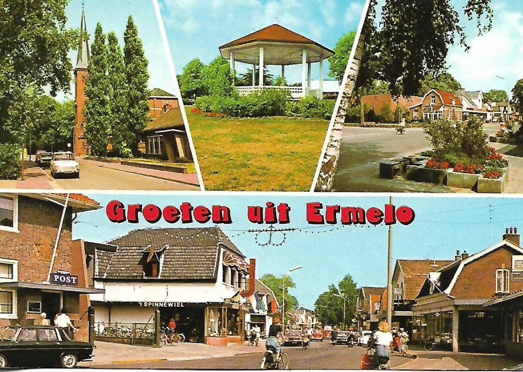 Ermelo- -4-luik., Verzenden, 1980 tot heden, Gelopen, Gelderland